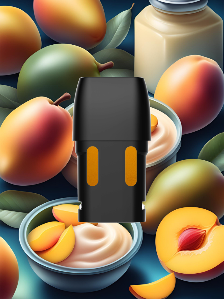 D9 Mango Peaches & Cream 1g Pod - High Rollas